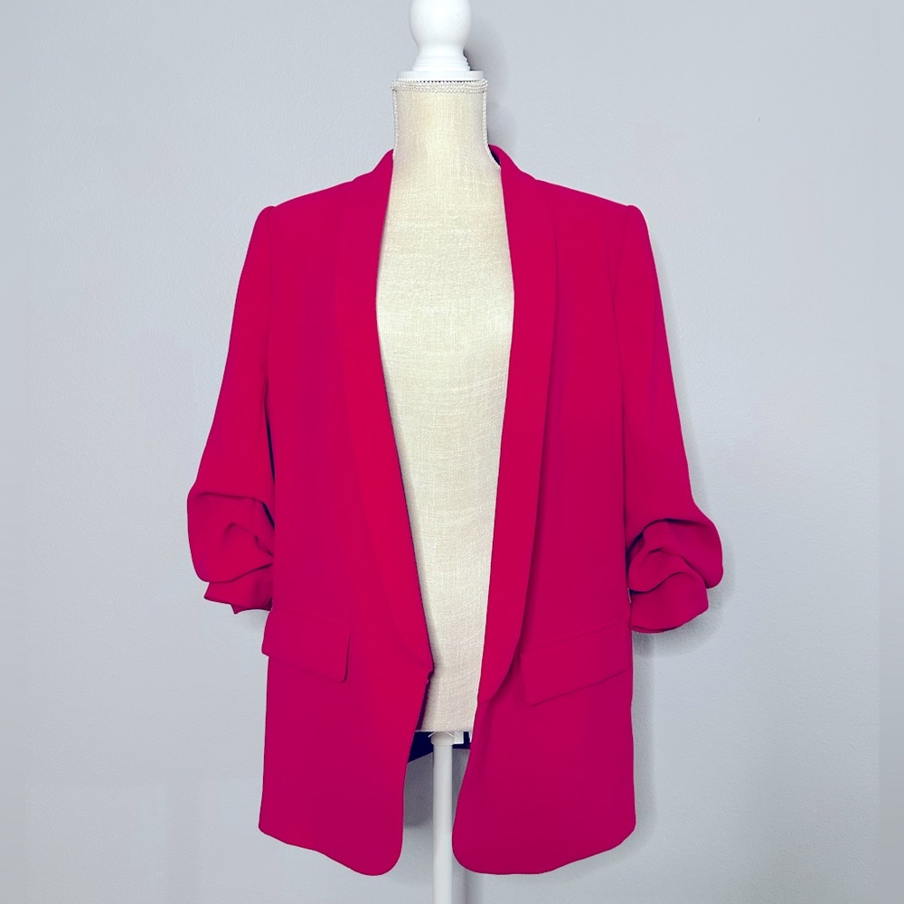 Hot pink blazer